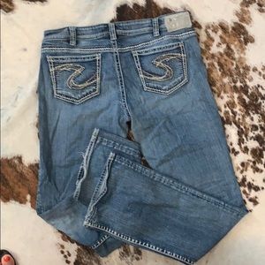 Silver Aiko Bootcut jeans